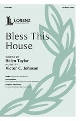 Bless This House SATB choral sheet music cover